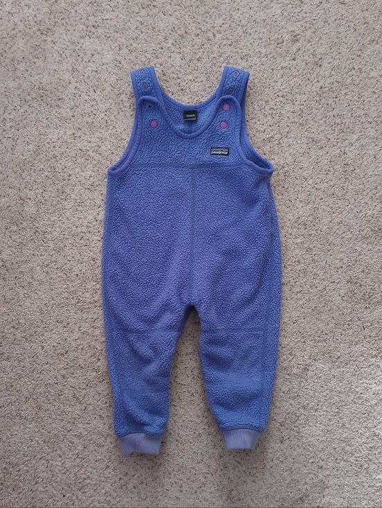 Patagonia Other - Patagonia Fleece Baby Overalls 12 Months